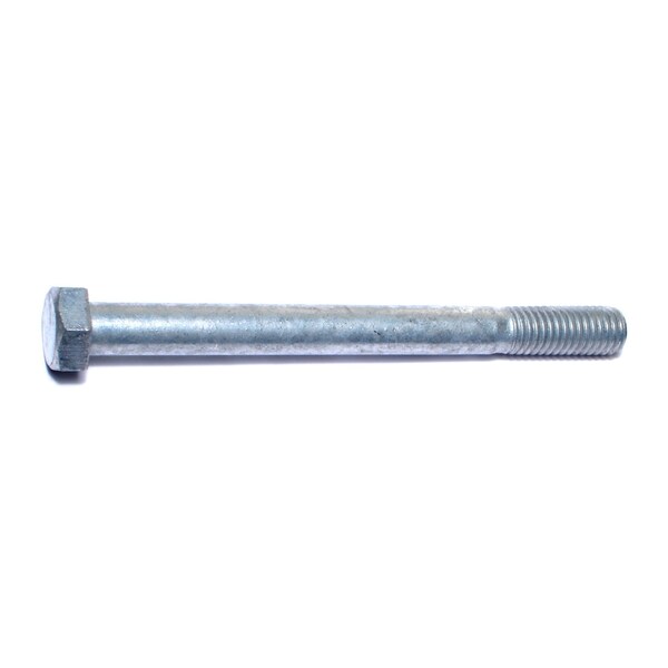 Midwest Fastener 1/2"-13 Hex Head Cap Screw, Hot Dipped Galvanized Steel, 5-1/2 in L, 25 PK 05407 - main